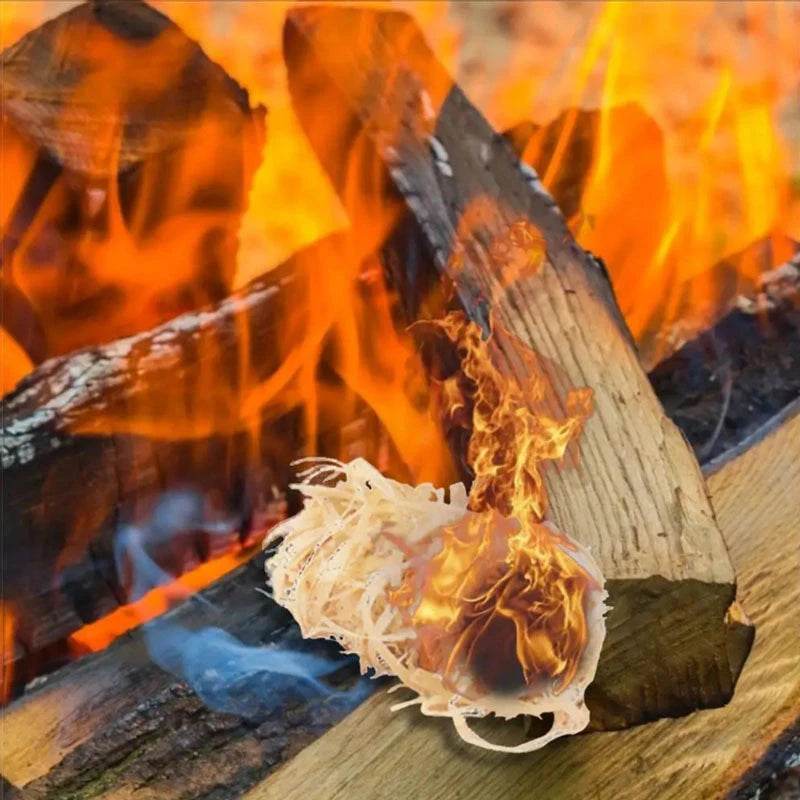 10 Pcs Natural Pine Fire Starters for Camping - Military-Outdoors.com
