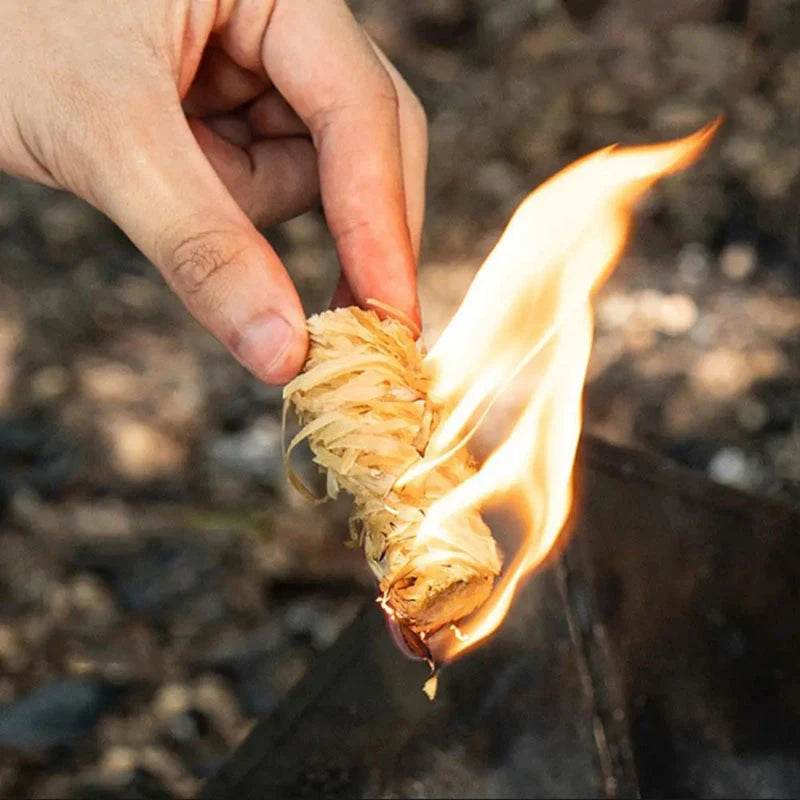 10 Pcs Natural Pine Fire Starters for Camping - Military-Outdoors.com