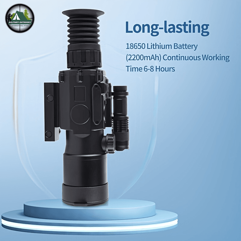 11x Night Vision Monocular Rifle Scope with Infrared Camera - Military-Outdoors.com