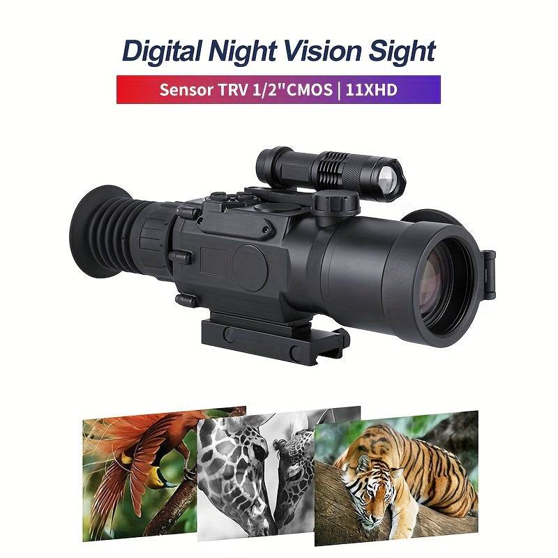 11x Night Vision Monocular Rifle Scope with Infrared Camera - Military-Outdoors.com