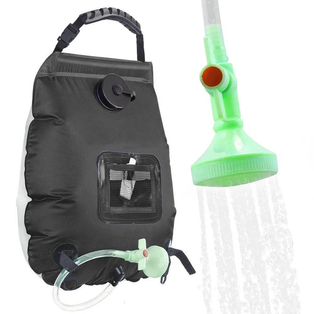 Portable Solar Shower Bag 20L With Hose - Military-Outdoors.com