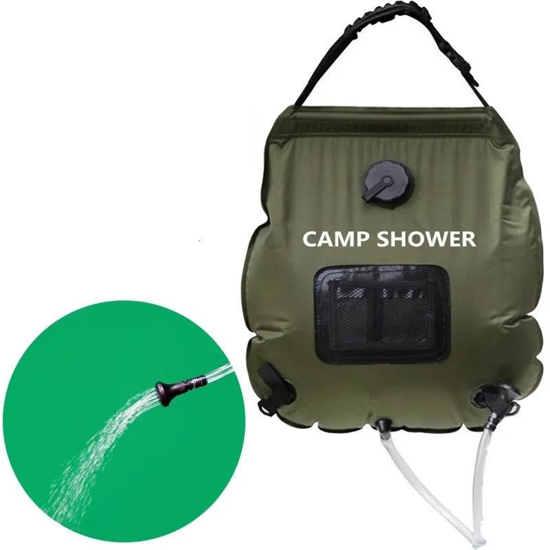 Portable Solar Shower Bag 20L With Hose - Military-Outdoors.com