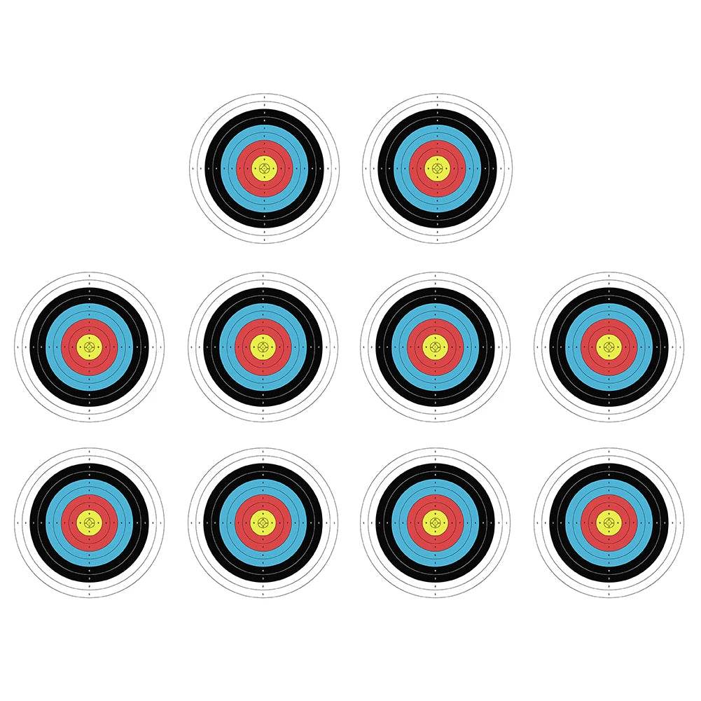 10pcs Lot 40x40cm Professional Shooting Targets - Military-Outdoors.com
