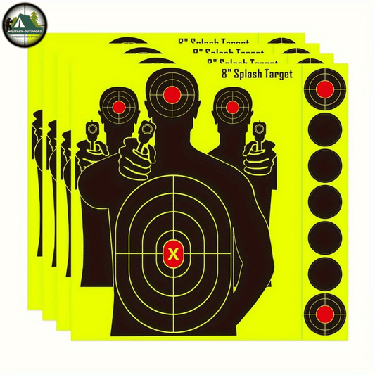 50 Pack Reactive Splatter Shooting Targets - Military-Outdoors.com