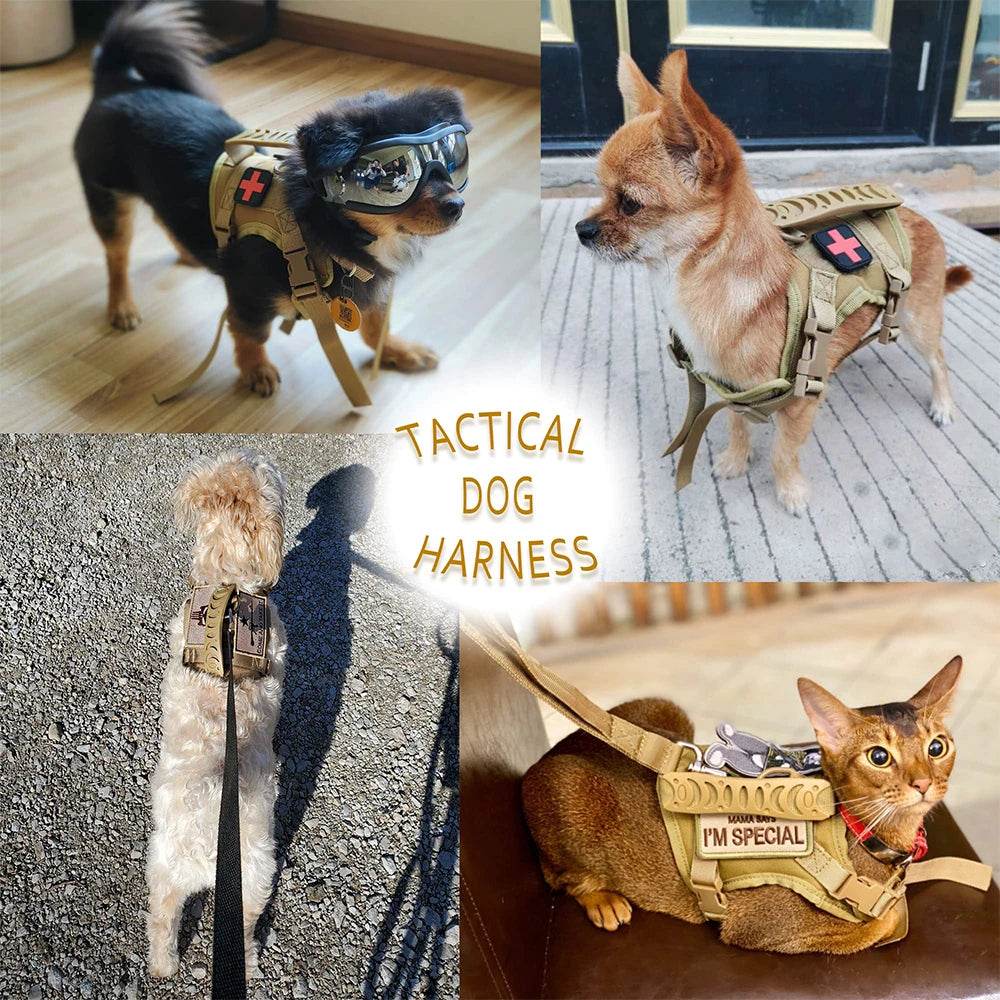 Tactical Dog Harness Puppy - Durable Outdoor Gear - Military-Outdoors.com