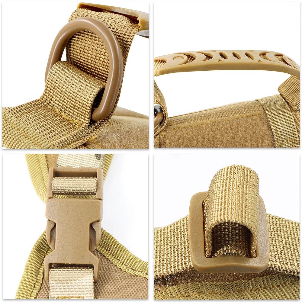 Tactical Dog Harness Puppy - Durable Outdoor Gear - Military-Outdoors.com
