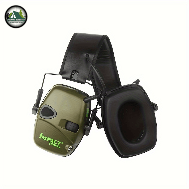 Tactical Electronic Earmuffs - Noise Reduction - Military-Outdoors.com