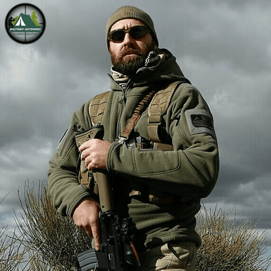 US Military Fleece Tactical Warm Jacket - Military-Outdoors.com