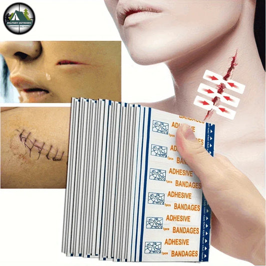 Zipper bandage from Military-Outdoors, ideal for quick wound closure