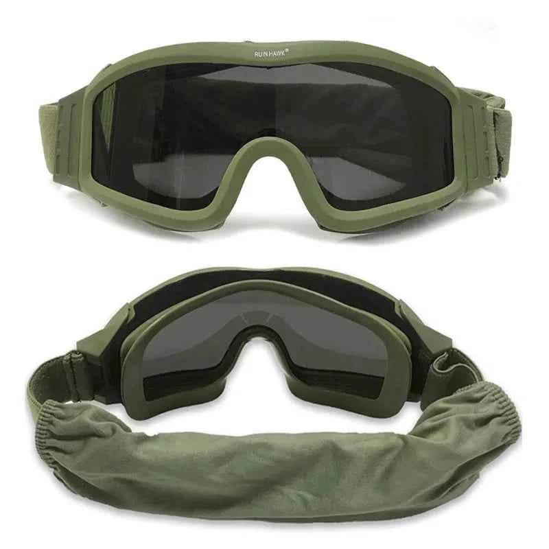 Military Shooting Sunglasses With 3 Lenses - Military-Outdoors.com