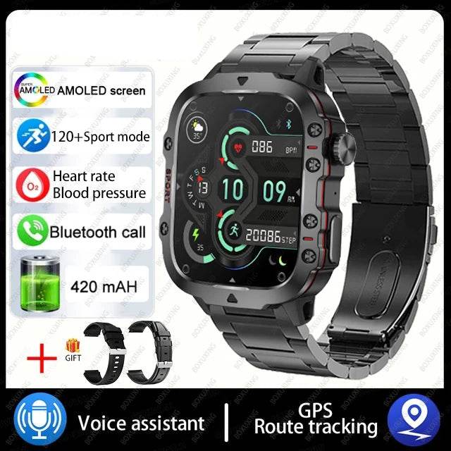 Military GPS Smart Watch With Health Monitor - Military-Outdoors.com