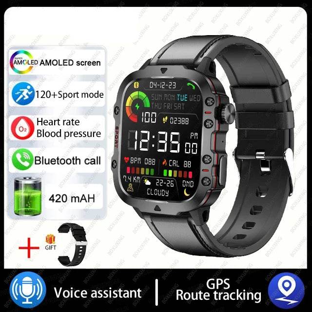 Military GPS Smart Watch With Health Monitor - Military-Outdoors.com