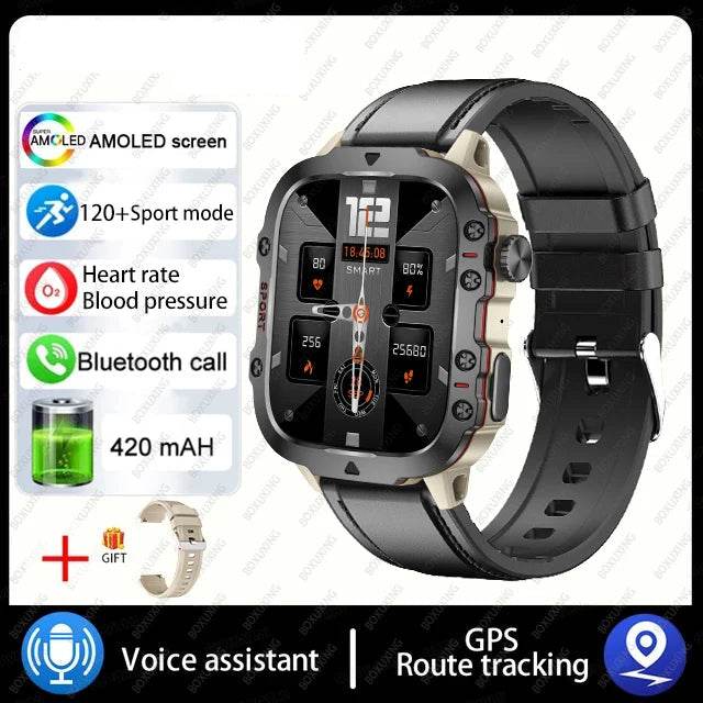 Military GPS Smart Watch With Health Monitor - Military-Outdoors.com