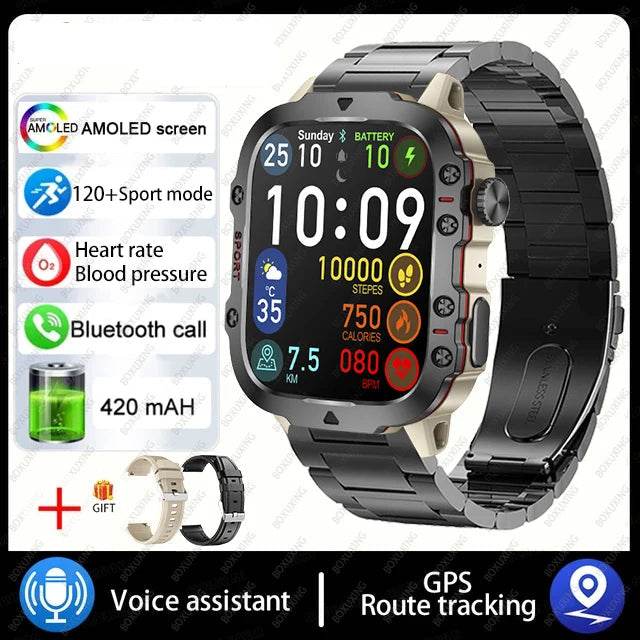 Military GPS Smart Watch With Health Monitor - Military-Outdoors.com