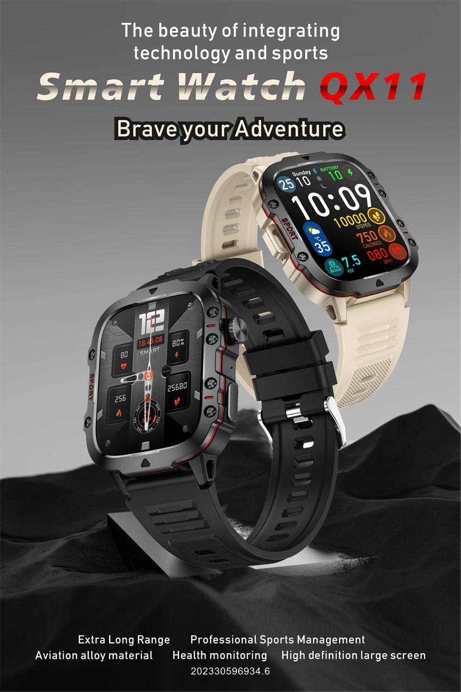 Military GPS Smart Watch With Health Monitor - Military-Outdoors.com