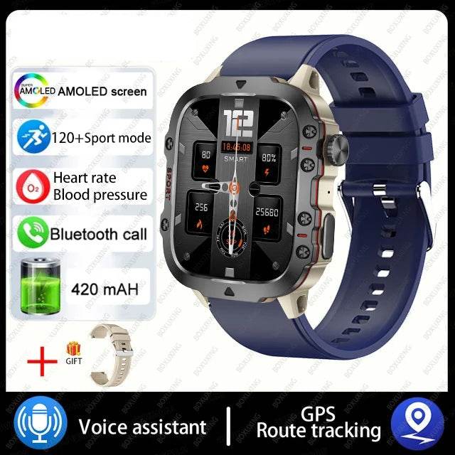 Military GPS Smart Watch With Health Monitor - Military-Outdoors.com