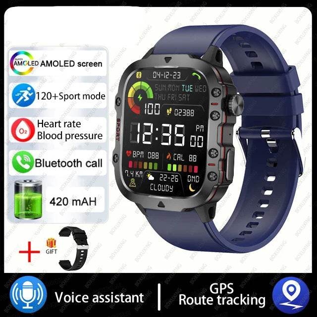 Military GPS Smart Watch With Health Monitor - Military-Outdoors.com
