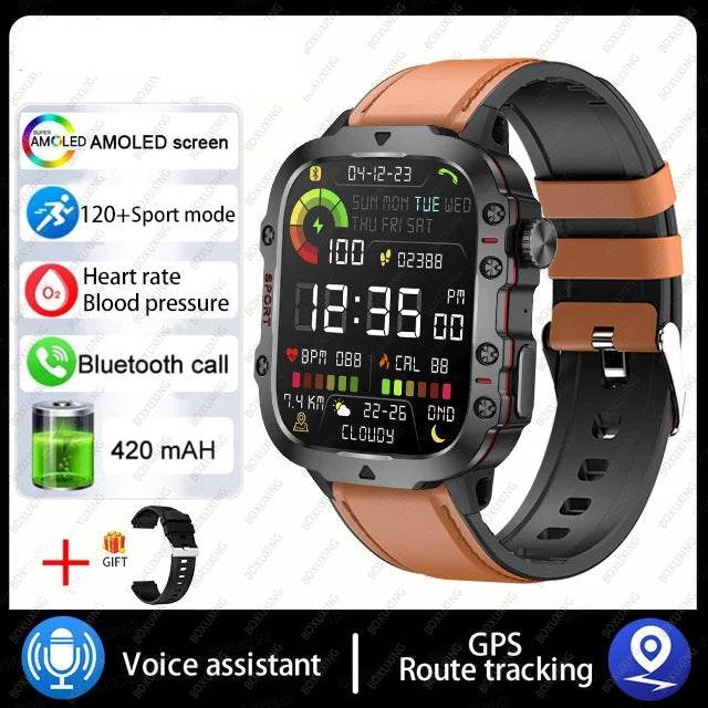 Military GPS Smart Watch With Health Monitor - Military-Outdoors.com