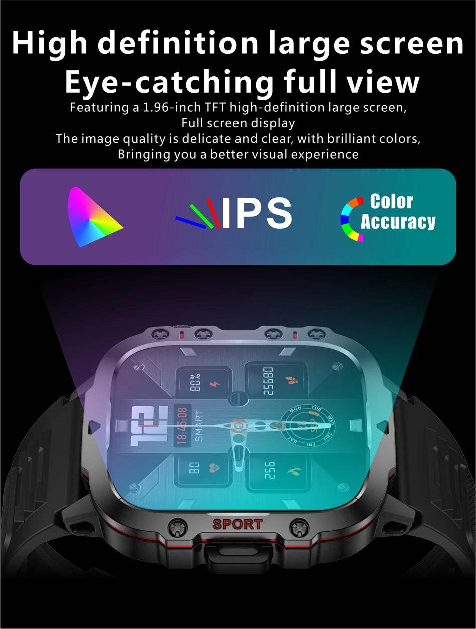 Military GPS Smart Watch With Health Monitor - Military-Outdoors.com