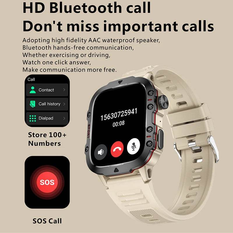 Military GPS Smart Watch With Health Monitor - Military-Outdoors.com