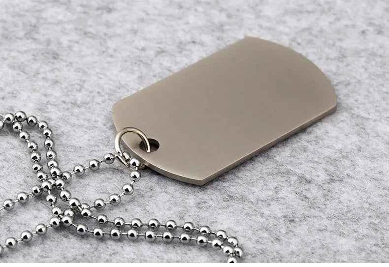 Military Style Flag Pendant Necklace - Durable Design - Military-Outdoors.com