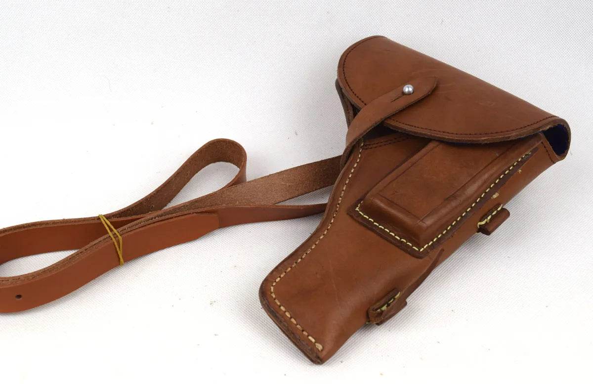 Chinese Army Surplus Type 54 Tokarev Pistol Leather Holster - Military-Outdoors.com