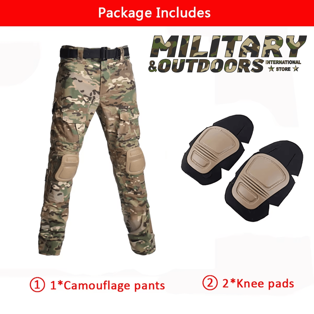 Tactical Clothing - Shirts And Pants With Knee Pads - Military-Outdoors.com
