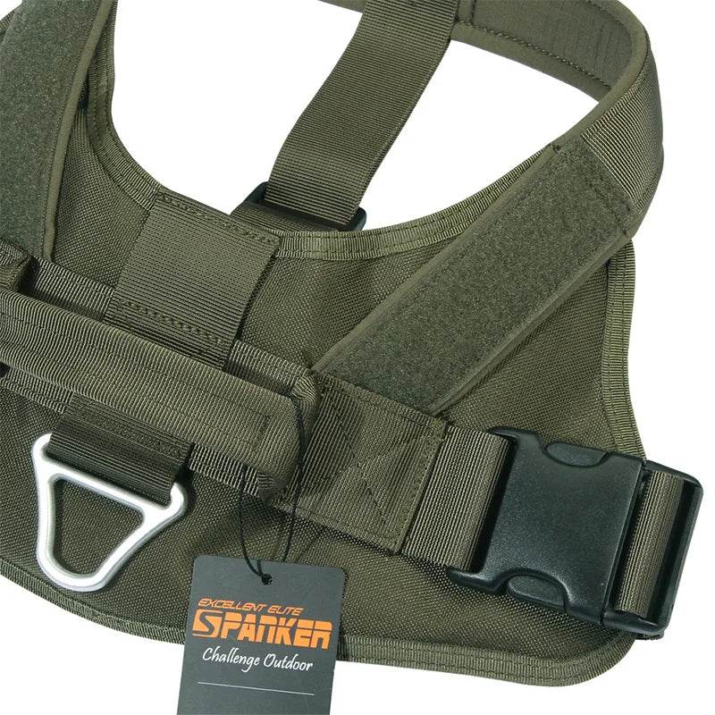 Military-Outdoors Tactical Dog Harness for Adventure - Military-Outdoors.com