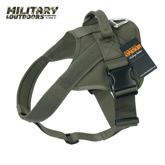 Military-Outdoors Tactical Dog Harness for Adventure - Military-Outdoors.com