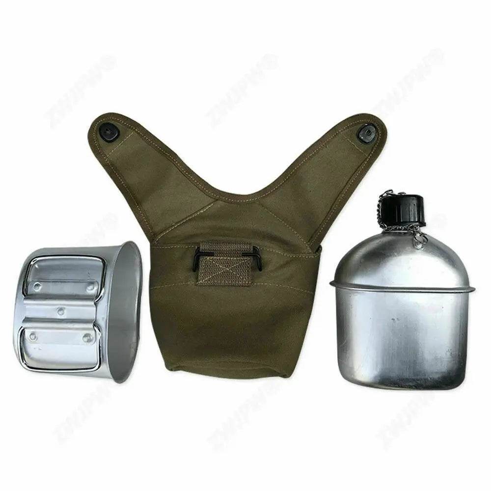 WWII US 1944 Marine Canteen Kettle - Military-Outdoors.com
