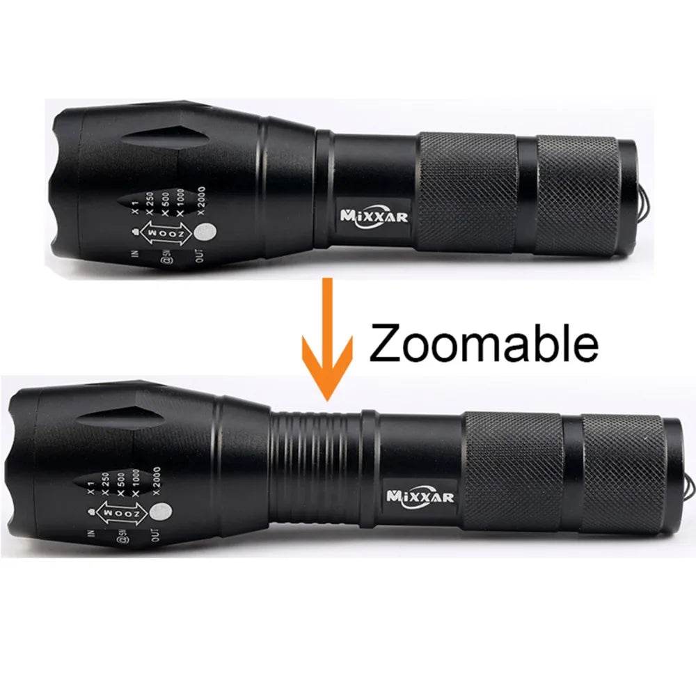 Military-Outdoors 8000LM Military Flashlight for Adventures - Military-Outdoors.com
