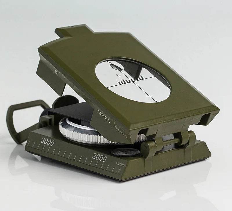 Multifunctional All Metal Military Compass - Military-Outdoors.com