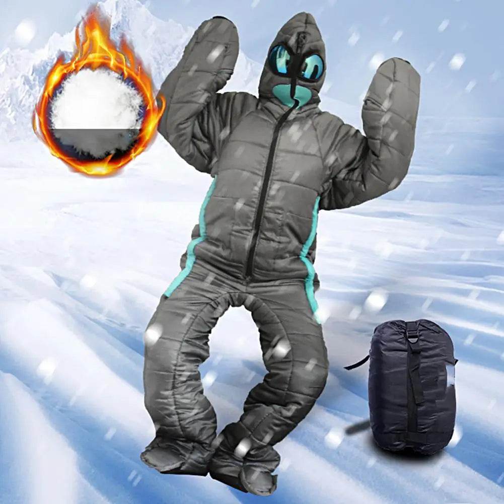 Winter Mummy Shape Sleeping Bag To -5 Degree Celsius - Military-Outdoors.com