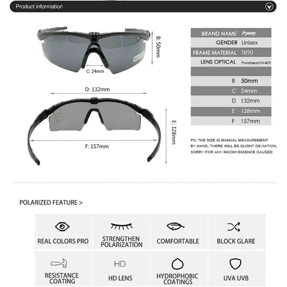 Protection Military Shooting Glasses - Military-Outdoors.com