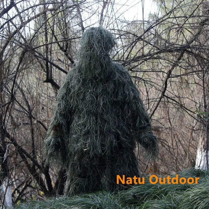 Adult and Kids Tactical Camouflage Ghillie Suit - Military-Outdoors.com