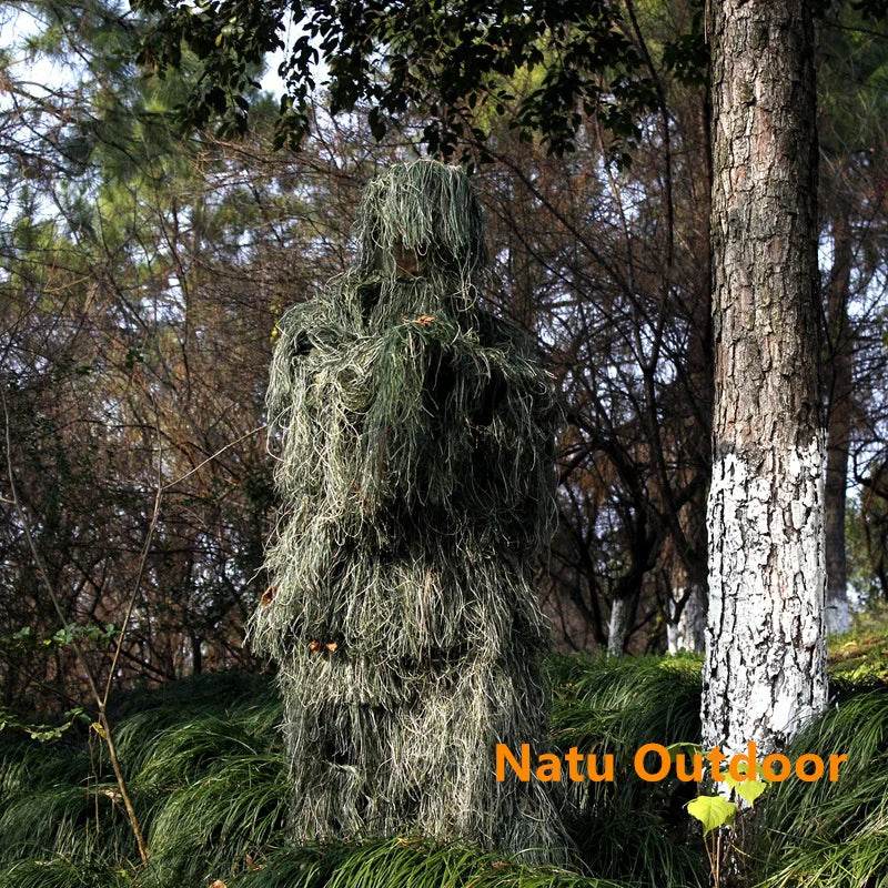 Adult and Kids Tactical Camouflage Ghillie Suit - Military-Outdoors.com
