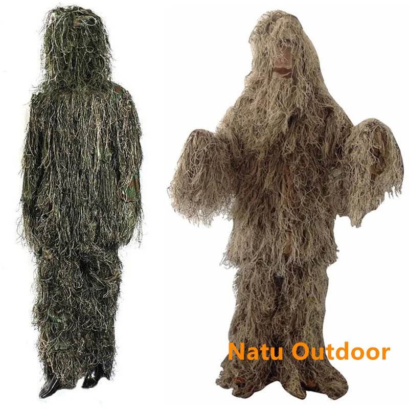 Adult and Kids Tactical Camouflage Ghillie Suit - Military-Outdoors.com