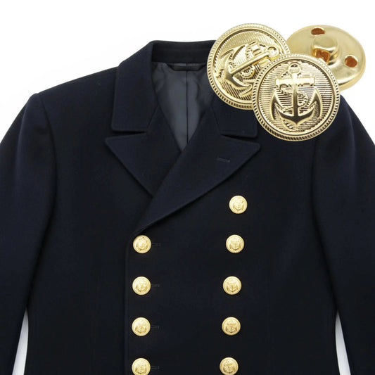 10 pcs WWII German Kriegsmarine Navy Tunic Buttons Military-Outdoors