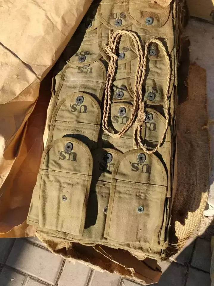 MILITARY SURPLUS: ORIGINAL WWII US Army M1 M2 Carabine Magazine Pouch Hi-Q1943 - Military-Outdoors.com