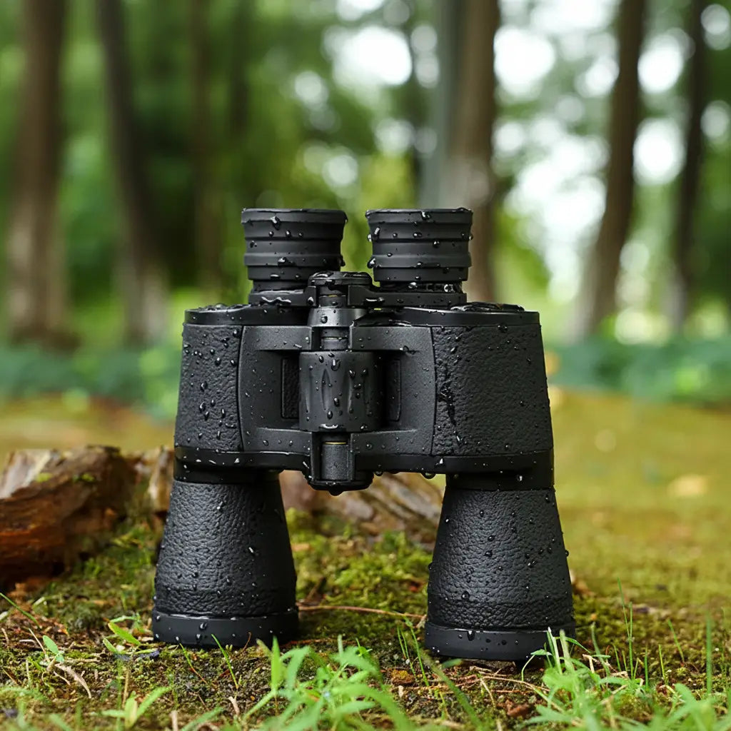 Military-Outdoors Waterproof Outdoor Binocular with Rubber Coating for Enhanced Grip