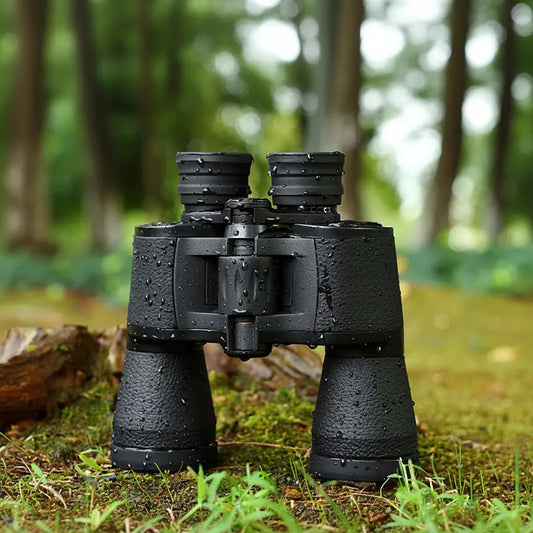Military-Outdoors Waterproof Outdoor Binocular with Rubber Coating for Enhanced Grip