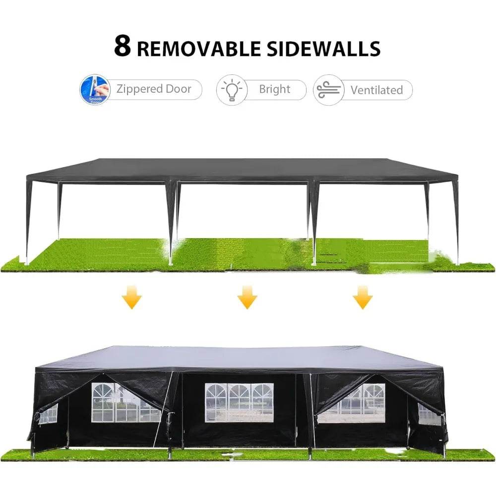 Outdoor Canteen Tent with Removable Sidewalls - Military-Outdoors.com