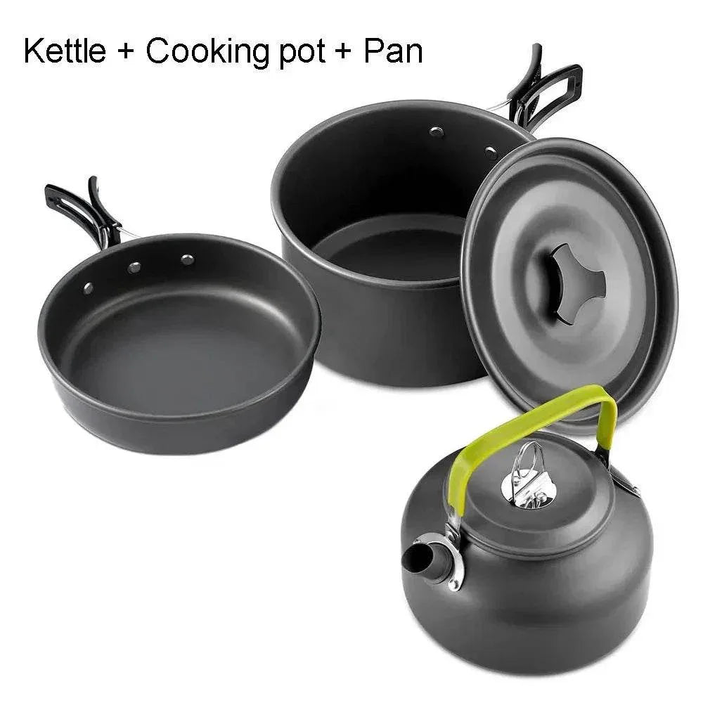 Military-Outdoors Outdoor Cooking Set for 2-3 People - Military-Outdoors.com