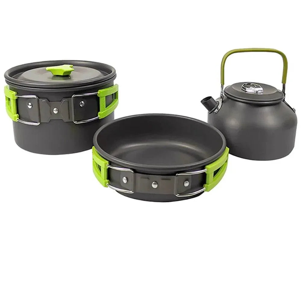 Military-Outdoors Outdoor Cooking Set for 2-3 People - Military-Outdoors.com