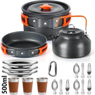 2L Outdoor Cooking Set - Compact Camping Cookware Kit