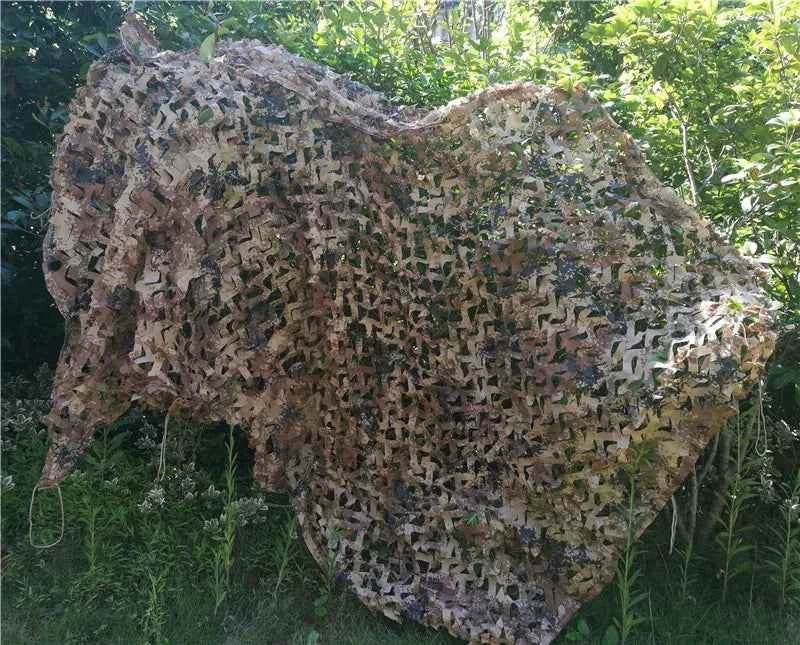2 Layers Desert Camouflage Net for Tactical Use - Military-Outdoors.com