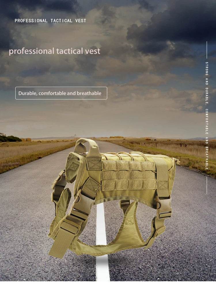 Military-Outdoor Dog Training Vest for Active Pets - Military-Outdoors.com