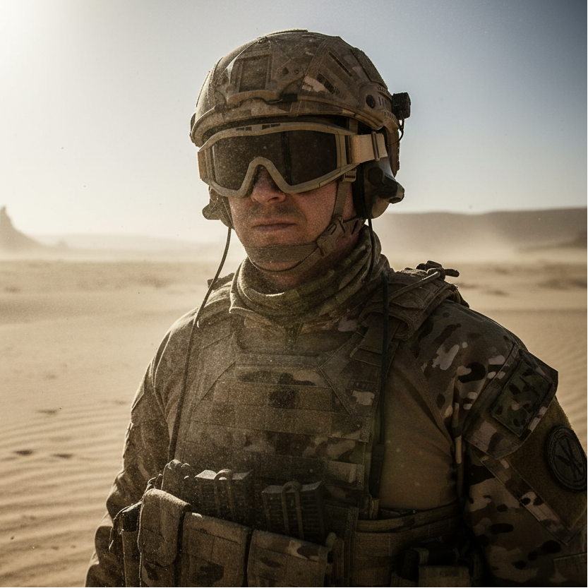 Military sunglasses in desert camo for outdoor eyewear enthusiasts