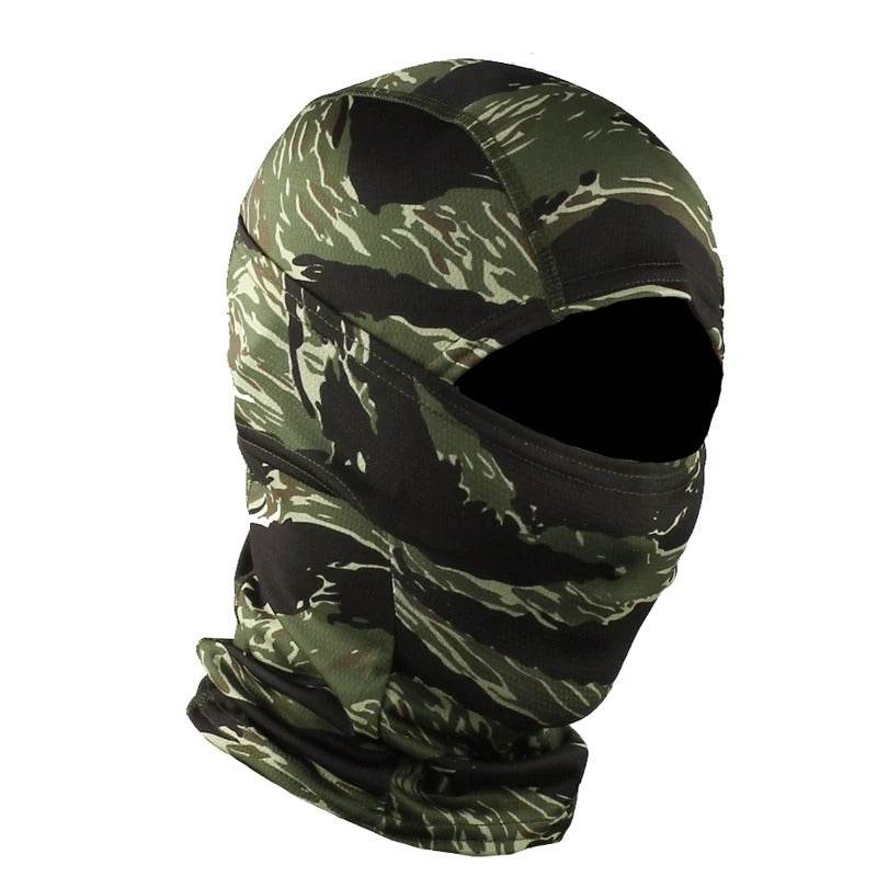 Camo Outdoor Face Mask for Protection and Warmth in Outdoor Activities