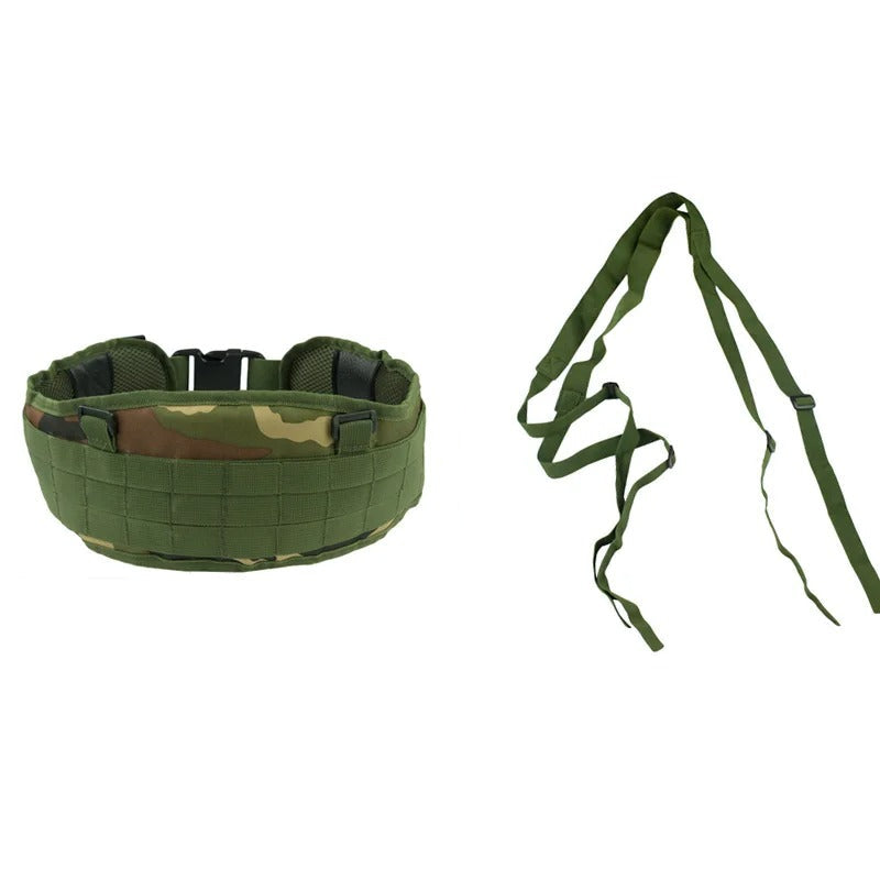 Military-Outdoors Tactical Belt in Green for outdoor gear belt